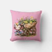 Monkey Ballerina Kussen (Voorkant)