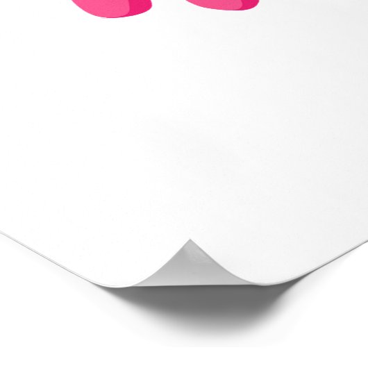 Monkey Ballerina Poster (Hoek)