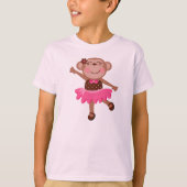 Monkey Ballerina T-shirt (Voorkant)