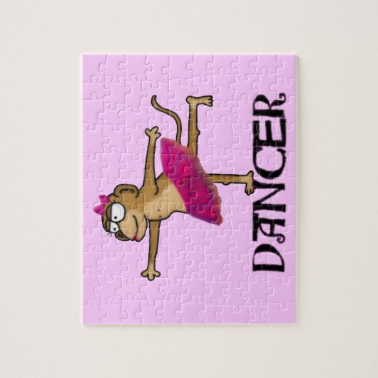 Monkey Ballet Legpuzzel (Verticaal)