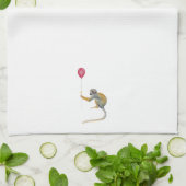 Monkey Ballon Party Theedoek (Gevouwen)