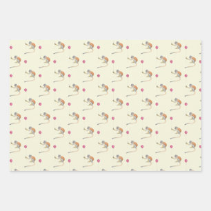 Monkey Balloon Party Cadeaupapier Set - Tonkinson
