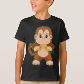 Monkey Banana Angry T-shirt (Voorkant)