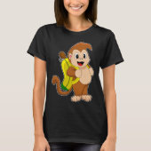 Monkey Banana Backpack T-shirt (Voorkant)