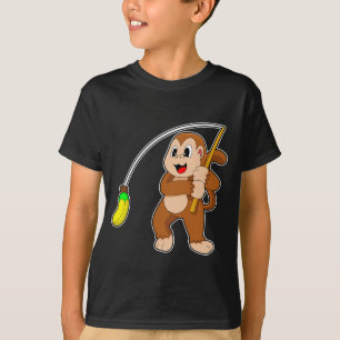 Monkey Banana Fisher Vist T-shirt