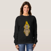 Monkey Banana Humor Trui (Voorkant volledig)