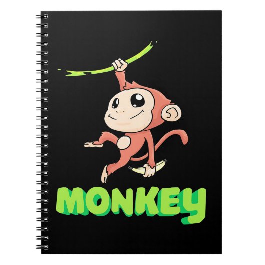 Monkey Banana Notitieboek (Voorkant)
