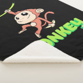 Monkey Banana Sherpa Deken (3/4)