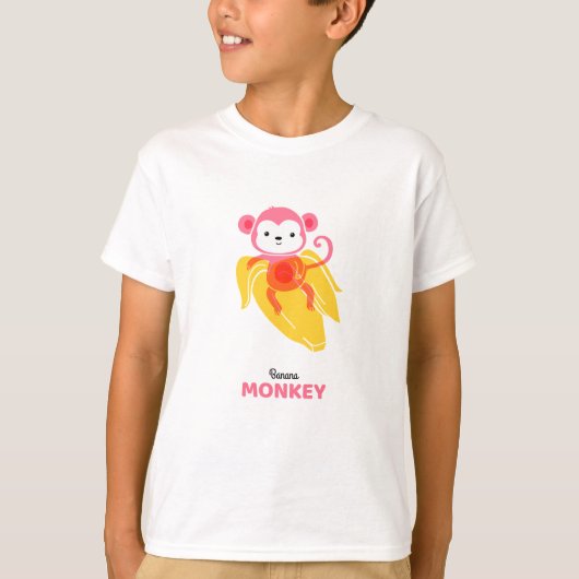 Monkey Banana t-shirt (Voorkant)
