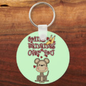 Monkey Bananas Over You Tshirts and Gifts Sleutelhanger (Voorkant)