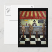 Monkey Bar Briefkaart (Voorkant / Achterkant)