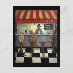 Monkey Bar Briefkaart