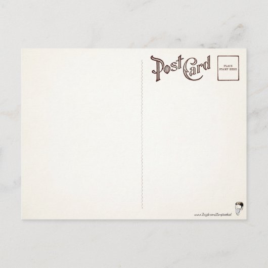 Monkey Bar Briefkaart (Achterkant)