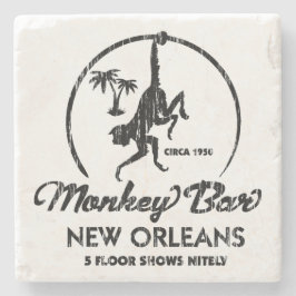 Monkey Bar New Orleans Stenen Onderzetter
