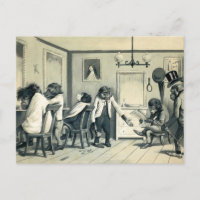  Monkey Barber Shop Briefkaart