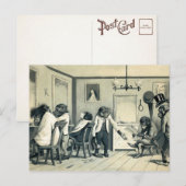  Monkey Barber Shop Briefkaart (Voorkant / Achterkant)