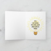 Monkey Bedankt of denk aan je Wenskaart (Binnen)