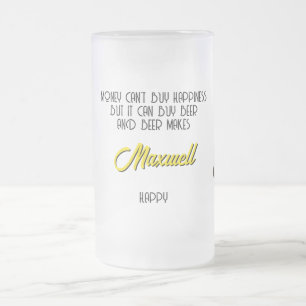 Monkey Beer Frosted Mok