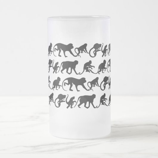 Monkey Beer Glass Matglas Bierpul (Center)