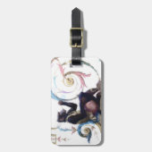 Monkey Bgloebels Bagagelabel (Voorkant verticaal)