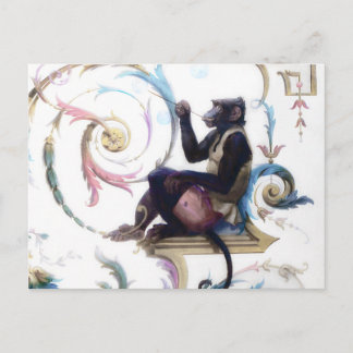Monkey Bgloebels Briefkaart
