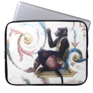 Monkey Bgloebels Laptop Sleeve