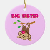 Monkey Big Sister Keramisch Ornament (Voorkant)