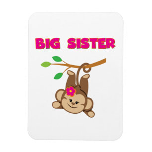Monkey Big Sister Magneet
