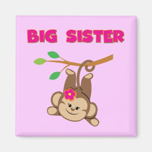 Monkey Big Sister Magneet