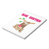 Monkey Big Sister Notitieblok (Linkerzijde)