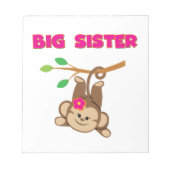 Monkey Big Sister Notitieblok (Voorkant)