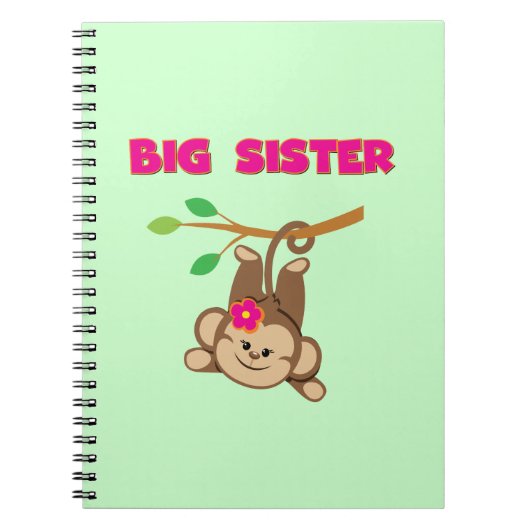 Monkey Big Sister Notitieboek (Voorkant)