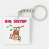 Monkey Big Sister Sleutelhanger (Achterkant)