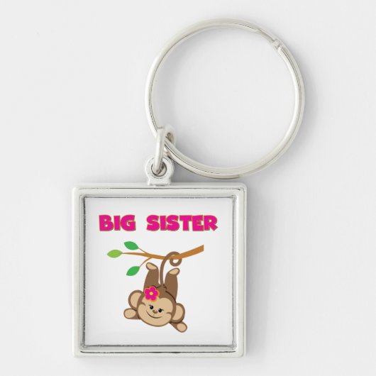 Monkey Big Sister Sleutelhanger (Voorkant)