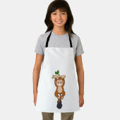 Monkey bij Sterke training met Dumbbell Schort (Insitu)