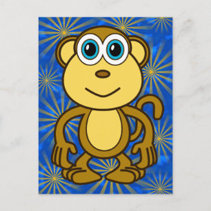 Monkey Bizness Design Briefkaart