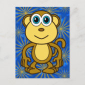 Monkey Bizness Design Briefkaart (Voorkant)