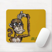 Monkey Bizness-JGAD, Jon Griffin, Art & Design Muismat (Met muis)