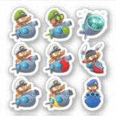 Monkey Bloons Td 6 Sticker (Voorkant)