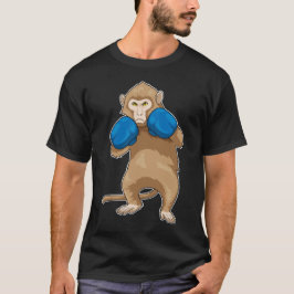 Monkey Boxer Boxing-handschoenen Sport T-shirt