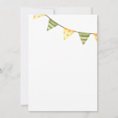 Monkey Boy Eerste Verjaardag Wild One Circus Monke Kaart (Achterkant)