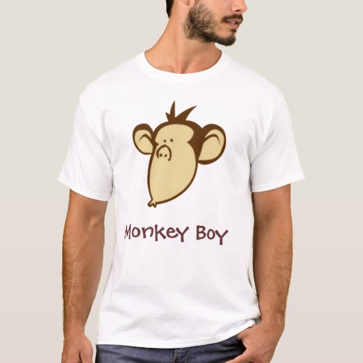 Monkey Boy T-Shirt (Voorkant)