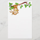 Monkey-Briefpapier Briefpapier (Voorkant)