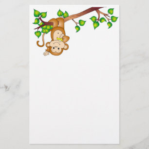 Monkey-Briefpapier Briefpapier
