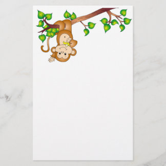 Monkey-Briefpapier Briefpapier