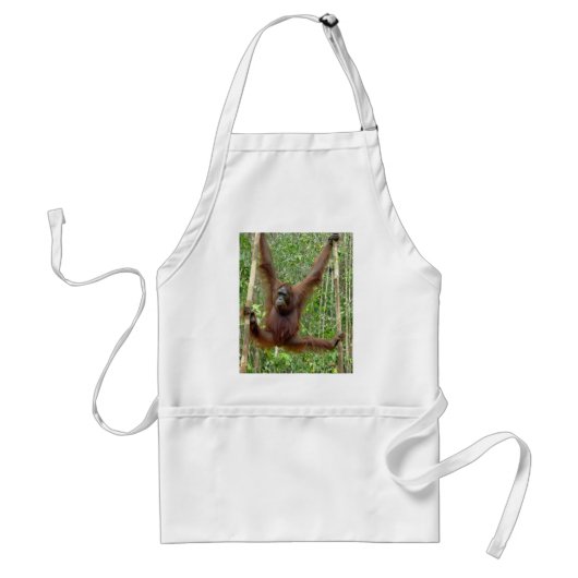 Monkey Business Apron Standaard Schort (Voorkant)