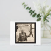 Monkey Business Briefkaart (Staand voorkant)