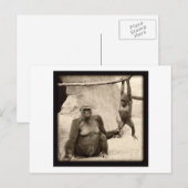 Monkey Business Briefkaart (Voorkant / Achterkant)