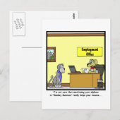 Monkey Business Briefkaart (Voorkant / Achterkant)