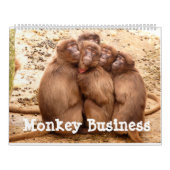 Monkey Business Calendar Kalender (Hoes)